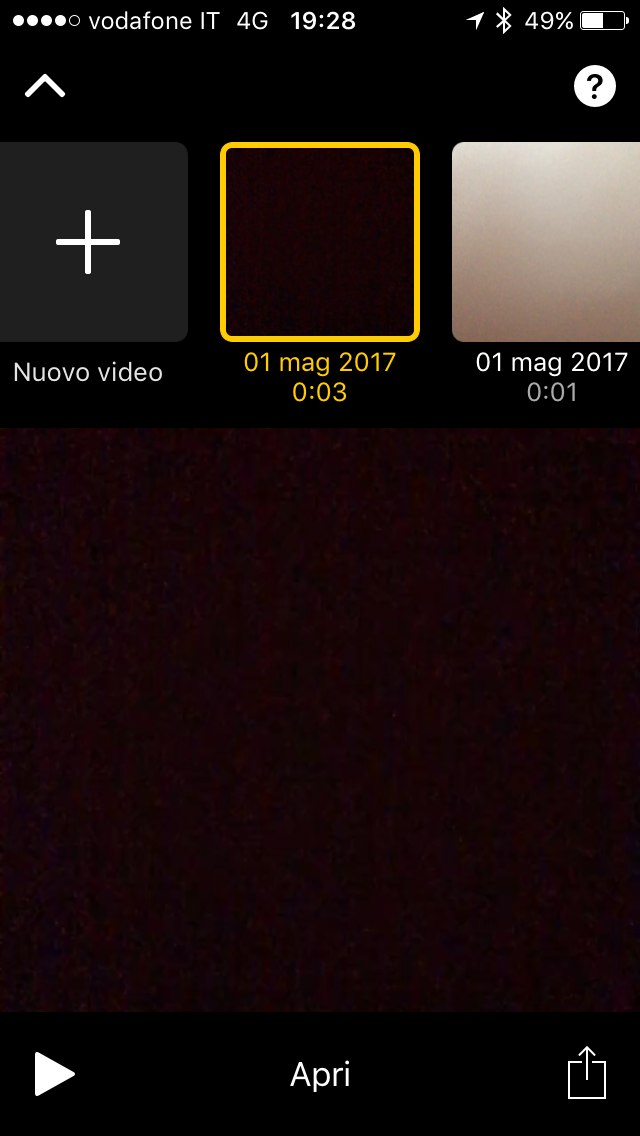 Impossibile caricare